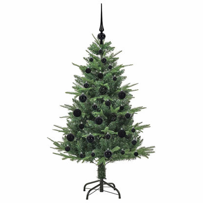 Artificial Pre-lit Kerstboom met Ballenset Groen 120 cm