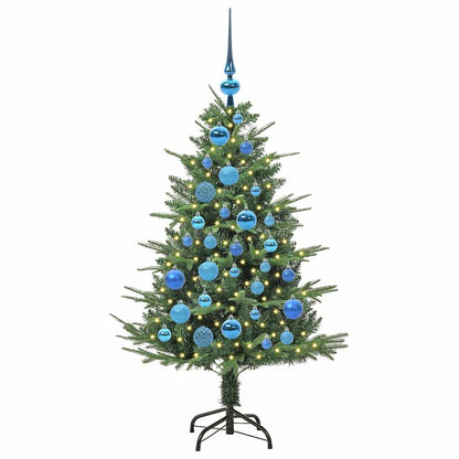 Artificial Pre-lit Kerstboom met Ballenset Groen 120 cm