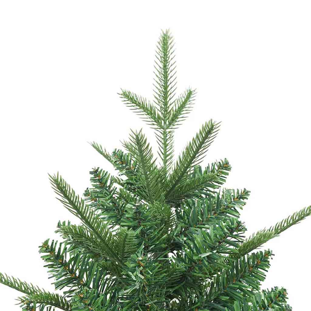 Kunstmatig Voorverlicht Kerstboom Groen 180 cm PVC en PE