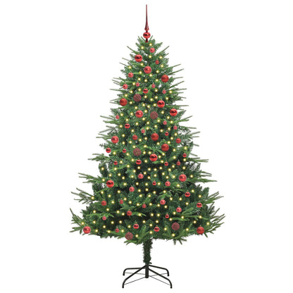 Artificial Pre-Lit Kerstboom Met Ballenset 180 Cm 180 x 110 cm
