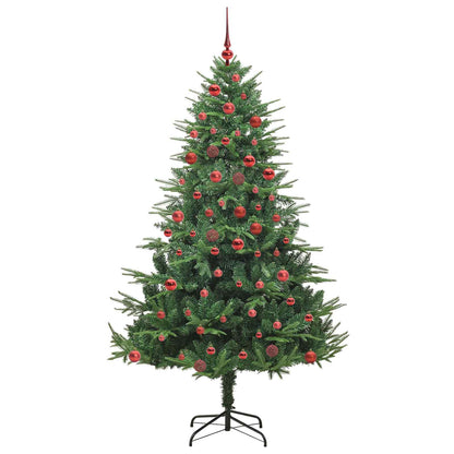 Artificial Pre-Lit Kerstboom Met Ballenset 180 Cm 180 x 110 cm