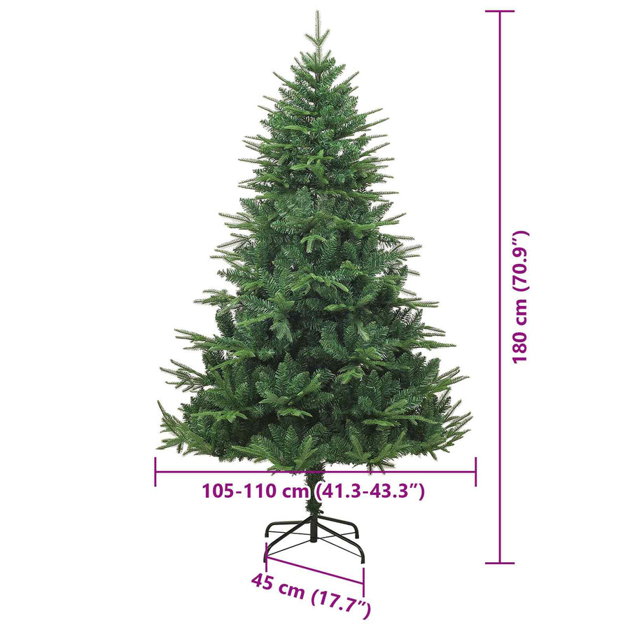 Artificial Pre-Lit Kerstboom Met Ballenset 180 Cm 180 x 110 cm