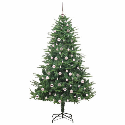 Artificial Pre-lit Kerstboom met Ballenset Groen 210 cm