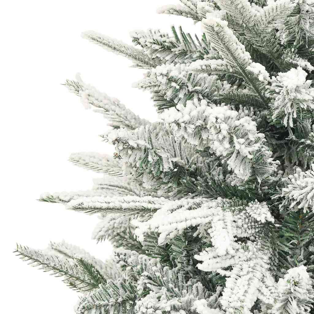 Kunstmatige Vorstverlichte Kerstboom met Bal Set Groen 120 cm