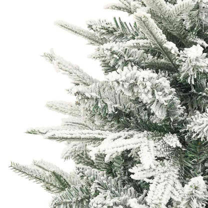 Kunstmatige Vorstverlichte Kerstboom met Bal Set Groen 120 cm