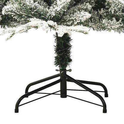 Kunstkerstboom met verlichting en ballenset Groen 150 cm