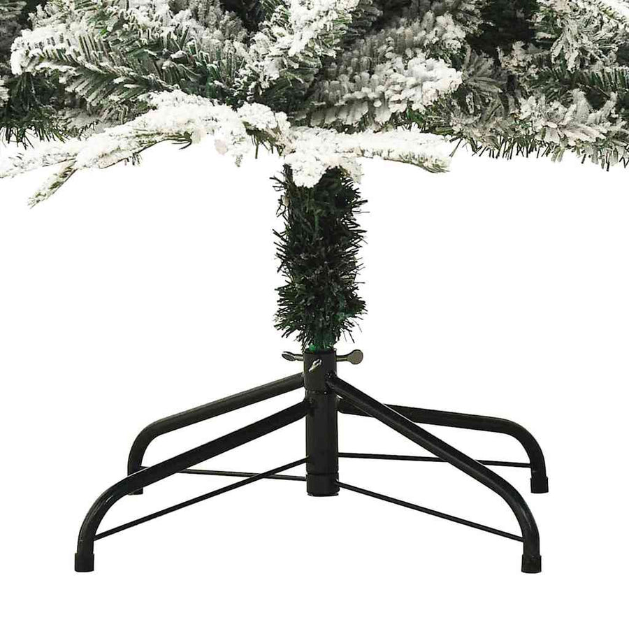 Kunstkerstboom met verlichting en ballenset Groen 150 cm
