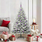 Artificial Pre-lit Christmas Tree with Bauble Set Green 150 cm