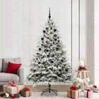 Artificial Pre-lit Christmas Tree with Bauble Set Green 210 cm