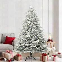 Artificial Pre-lit Kerstboom met Ballenset Groen 210 cm