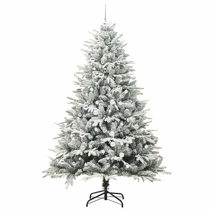 Artificial Pre-lit Kerstboom met Ballenset Groen 210 cm