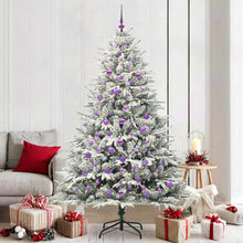 Artificial Pre-lit Kerstboom met Ballenset Groen 210 cm