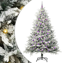 Artificial Pre-lit Kerstboom met Ballenset Groen 210 cm