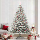 Kunstkerstboom groen 240 cm met ballenset