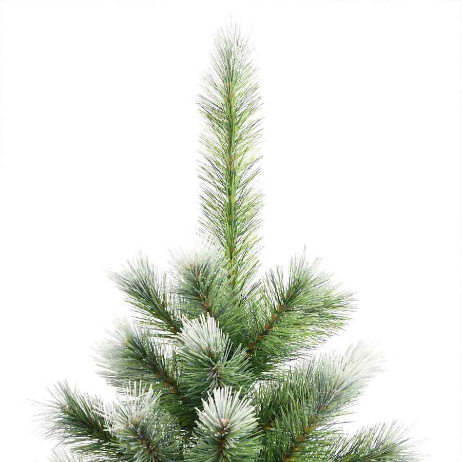 Kunstmatige scharnierkerstboom met bedekte sneeuw 150 cm