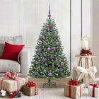 Artificial Collapsible Christmas Tree Green 120 cm PVC and Metal