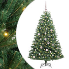 Kerstboom kunst 150 cm groen inklapbaar PVC metaal