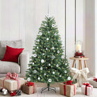Kerstboom 150 cm groen inklapbaar PVC metaal