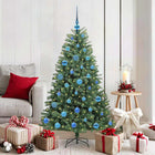 Kerstboom kunststof 150 cm groen inklapbaar