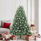 Kerstboom groen 180 cm PVC metaal