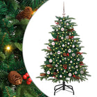 Kunstkerstboom 150 cm groen PVC metaal