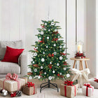 Kunstkerstboom groen 150 cm PVC metaal