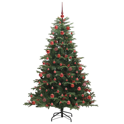 Kunstkerstboom Groen 180 cm PVC en Metaal en Plastic