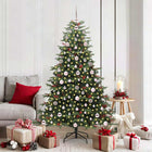 Kunstkerstboom 180 cm groen PVC metaal