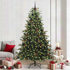 Kunstkerstboom 240 cm groen PVC metaal plastic