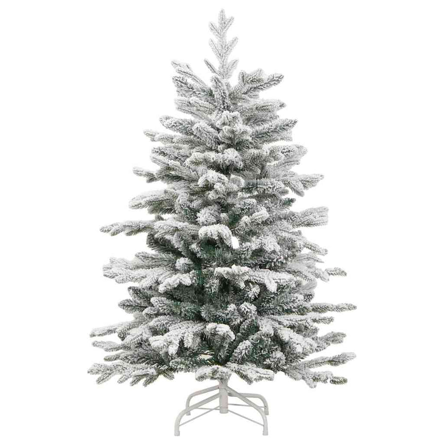 Kunstmatige Inklapbare Kerstboom Wit Pe En Pvc 120 cm