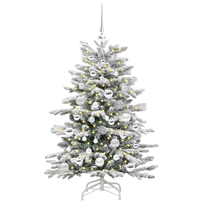 Kunstmatige Inklapbare Kerstboom Wit Pe En Pvc 120 cm
