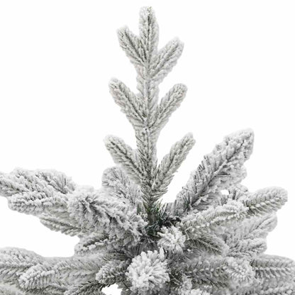 Kunstmatige Inklapbare Kerstboom Wit 120 cm PE en PVC