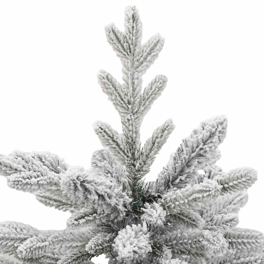 Kunstmatige Inklapbare Kerstboom Wit 150 cm PE en PVC