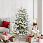 Kerstboom kunst 150 cm wit PE PVC
