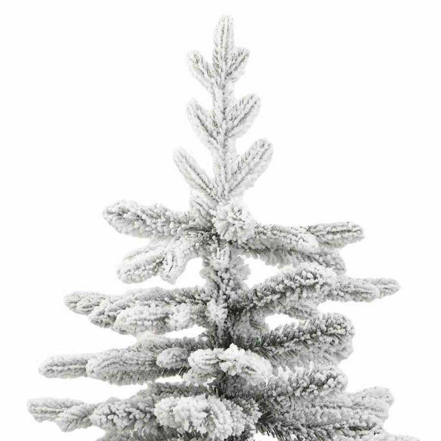 Kunstmatige Inklapbare Kerstboom Wit Pe En Pvc 210 cm