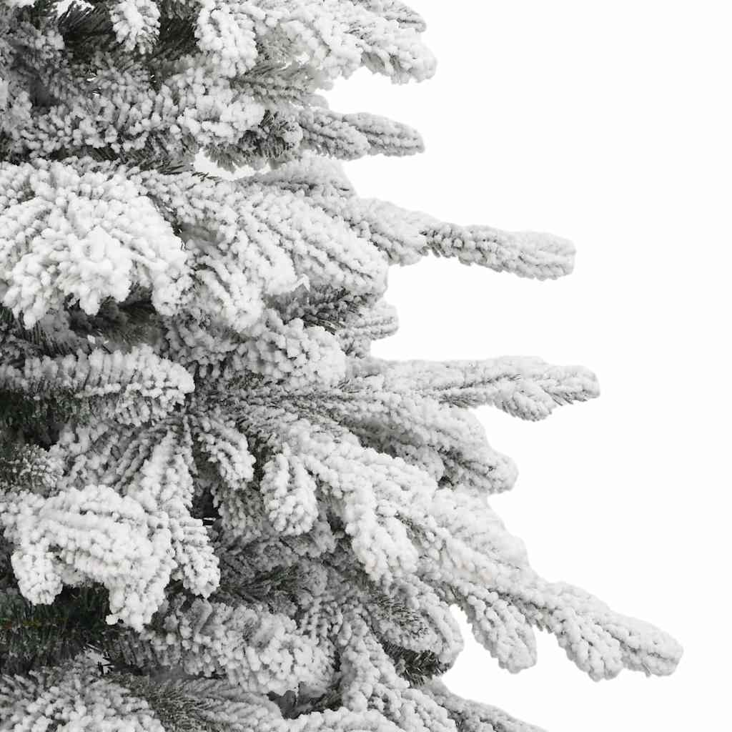 Kunstmatige Inklapbare Kerstboom Wit Pe En Pvc 210 cm