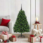 Kunstkerstboom 120 cm groen met 150 LED