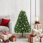 Kunstkerstboom 120 cm groen met 150 LED