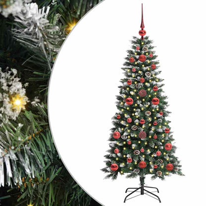 Kunstkerstboom Groen 50 x 50 x 120 cm PVC en Plastic en Staal