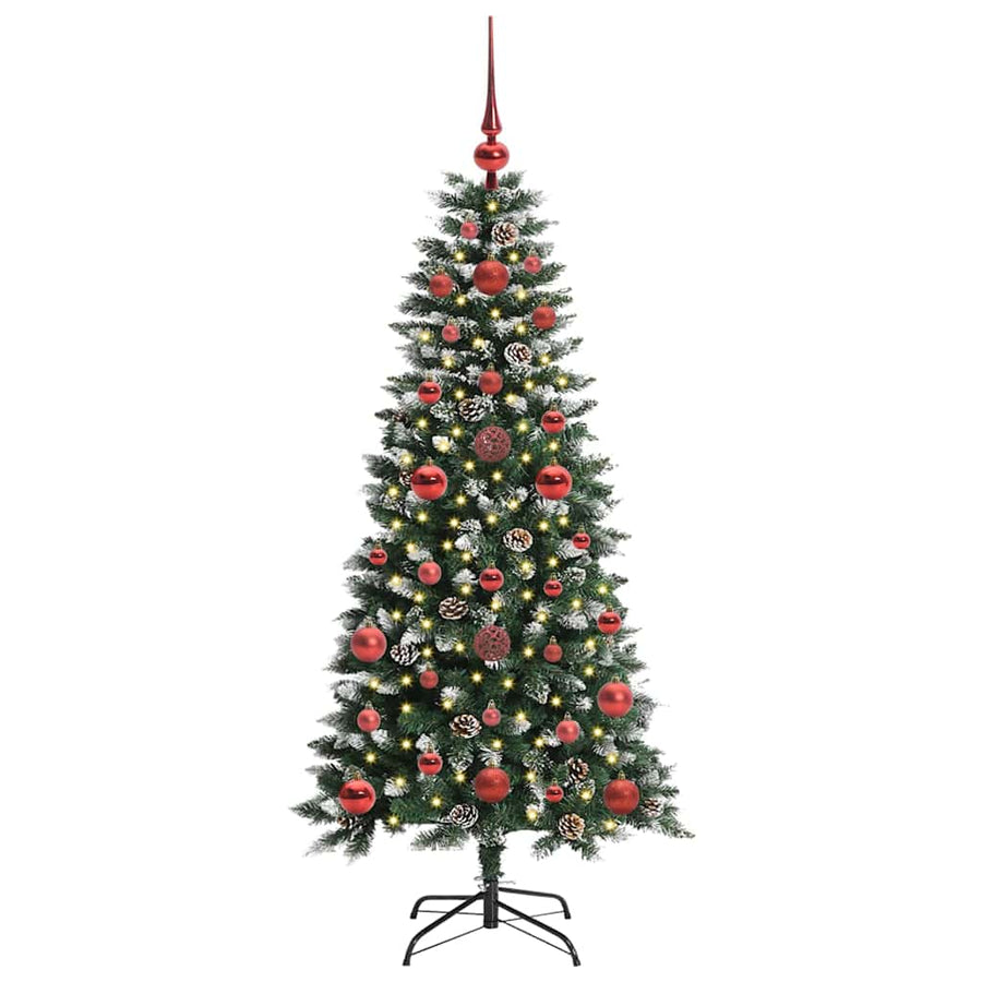Kunstkerstboom Groen 50 x 50 x 120 cm PVC en Plastic en Staal