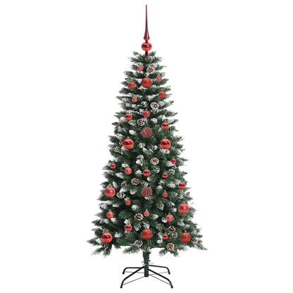 Kunstkerstboom Groen 50 x 50 x 120 cm PVC en Plastic en Staal