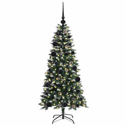 Kunstkerstboom Groen 50 x 50 x 120 cm PVC en Plastic en Staal