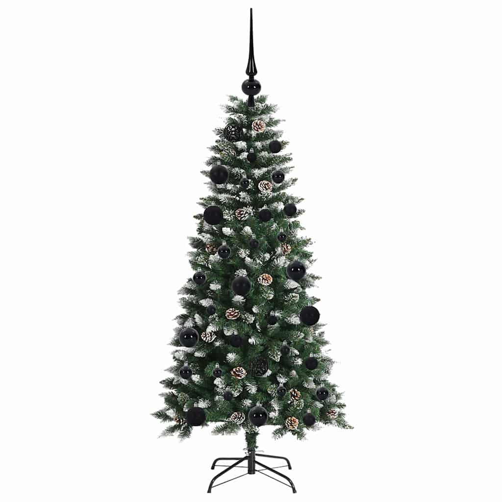 Kunstkerstboom Groen 50 x 50 x 120 cm PVC en Plastic en Staal