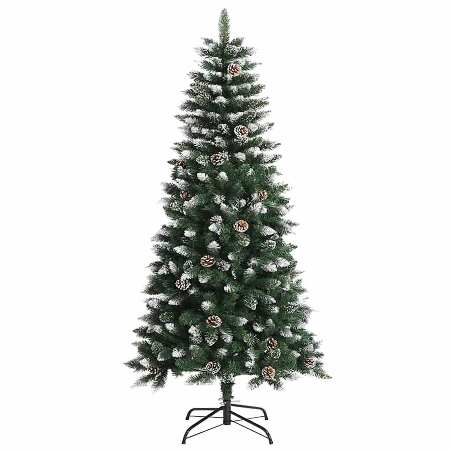 Kunstkerstboom Groen 50 x 50 x 120 cm PVC en Plastic en Staal