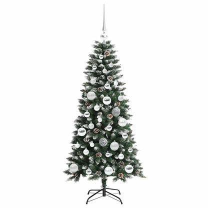 Kunstkerstboom Groen 50 x 50 x 120 cm PVC en Plastic en Staal