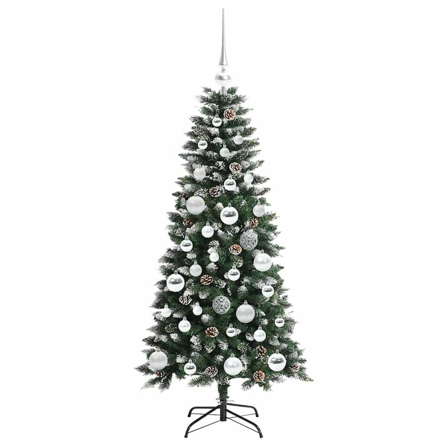 Kunstkerstboom Groen 50 x 50 x 120 cm PVC en Plastic en Staal