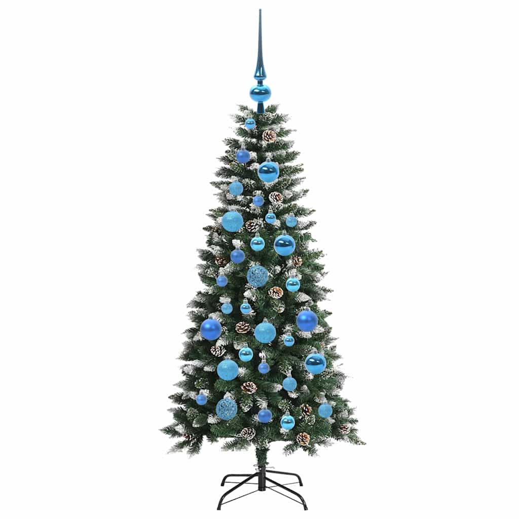 Kunstkerstboom Groen 50 x 50 x 120 cm PVC en Plastic en Staal