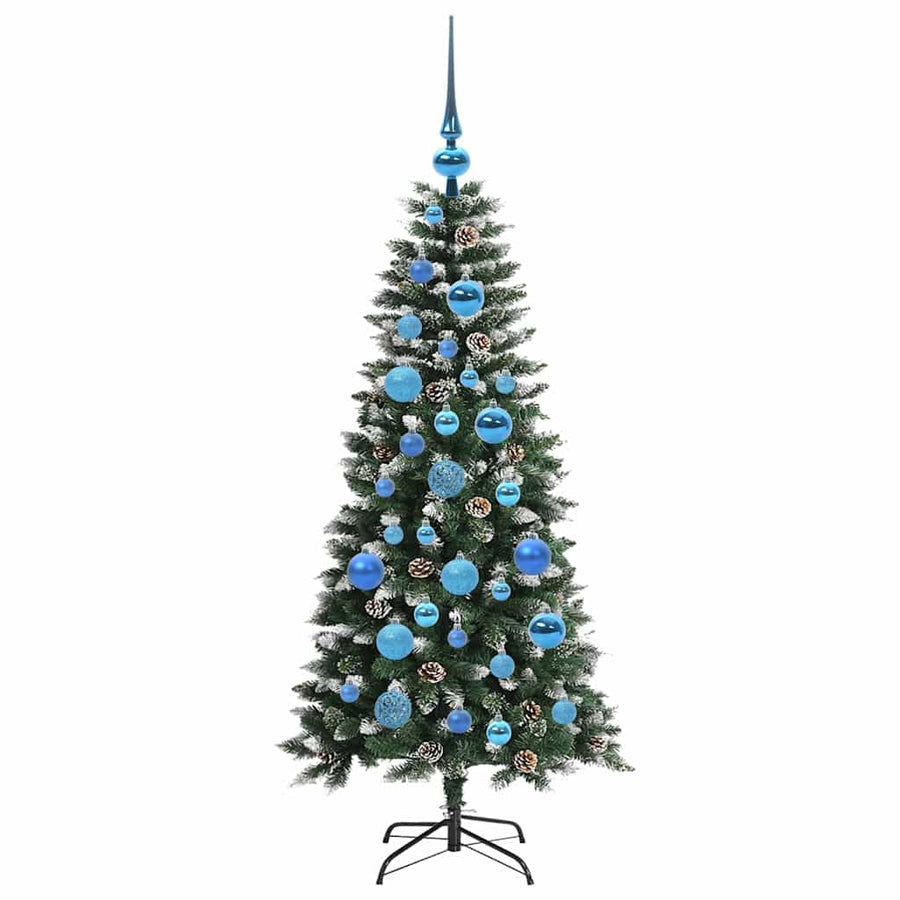 Kunstkerstboom Groen 50 x 50 x 120 cm PVC en Plastic en Staal