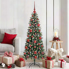 Kunstkerstboom 150 cm groen met 150 LED