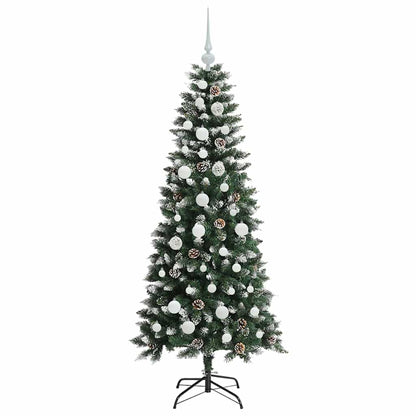 Kunstkerstboom Groen 66 x 66 x 150 cm PVC en Plastic en Staal
